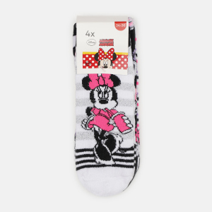 Набір шкарпеток C&A 418-151451 34-36 4 пари Білі з Minnie Mouse (cd08481709890) ТОП в Житомирі