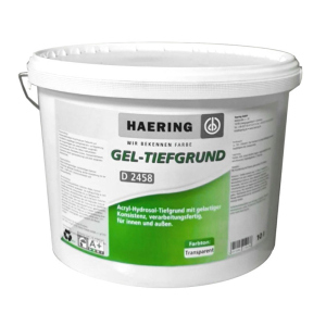 купить Грунтовка-гель HAERING GEL-TIEFGRUND D 2458 влагоизоляционная 10л