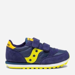 купить Кроссовки детские Saucony Jazz Double Hl SK264787 29 (12) Navy/Green/Yellow (194917114346)