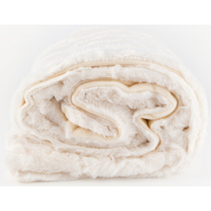 Плед LIFETIME Furry blanket Білий 120x150 см (871125227910 white)