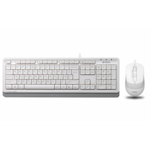 Комплект A4tech F1010 White краща модель в Житомирі