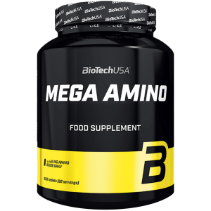 Амінокислота Biotech Mega Amino 500 таблеток (5999076238736) ТОП в Житомирі