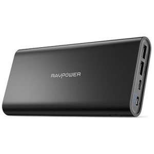 RavPower Power Bank 26800mAh USB-C/2xUSB (RP-PB067) чорний ТОП в Житомирі