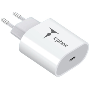 Зарядний пристрій T-phox iSpeed ​​PD 20W Charger White в Житомирі