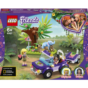 Конструктор LEGO Friends Джунгли: спасение слонёнка 203 детали (41421) лучшая модель в Житомире