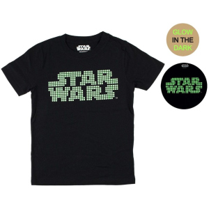 Футболка Cerda Star Wars - Glow In The Dark Single Jersey T-Shirt, детская рост 128 см в Житомире