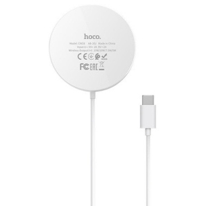 Беспроводное зарядное Hoco CW28 for iPhone magsafe (iPhone 12\12 pro) белое, 23371 в Житомире