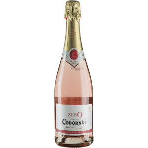 Вино ігристе Codorniu Zero Rose солодке рожеве безалкогольне 0.75 л 0% (8410013020841) ТОП в Житомирі