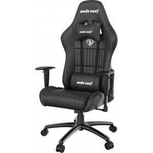 Кресло игровое Anda Seat Jungle Black Size M (AD5-03-B-PV) в Житомире