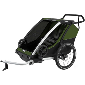 Мультиспортивная коляска Thule Chariot Cab 2 Cypress Green (TH10204021) надежный