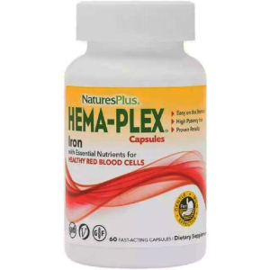 Натуральная добавка Natures Plus Hema-Plex №60 (97467037724)