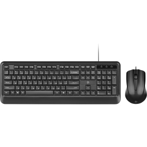 Комплект провідний 2Е MK404 USB Black (2E-MK404UB) краща модель в Житомирі