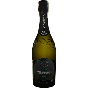 Вино игристое Cantine Vedova Valdobbiadene Prosecco Superiore Brut сухое белое 0.75 л 11% (8020502030116)