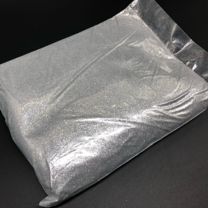 Блискітки декоративні (гліттер) дрібні упаковка 1 кг Сріблястий (BL-007) в Житомирі