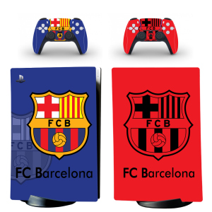 Виниловые наклейки на PS5 Digital Edition и геймпад DualSense FC Barcelona Sony PlayStation 5 игровая консоль Skin (PV5021) рейтинг