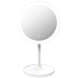 Дзеркало для макіяжу Xiaomi DOCO Daylight Mirror HZJ001 White (6972169000242) краща модель в Житомирі