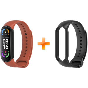 Xiaomi Mi Band 6 MiJobs Dual Color Orange/Black (MJ6-DSS014OB) лучшая модель в Житомире