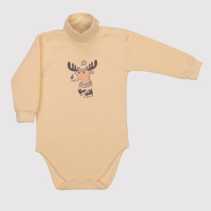 Боди-гольф утепленный Baby Veres 102-3.100-12-0715 Double Cream 86 см Желтый (2000994469973) лучшая модель в Житомире