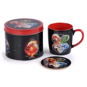 Набор посуды Pyramid International Harry Potter - Crests Magical Mug & Coaster In Tin