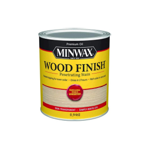 Морилка масляна MINWAX WOOD FINISH для деревини звичайний білий (Simply White - 275) 0,946л