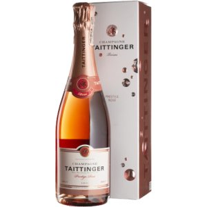 Шампанское Taittinger Prestige Rose розовое брют 0.75 л 12.5% в подарочной упаковке (3016570002716) в Житомире