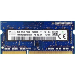 Модуль памяти для ноутбука SoDIMM DDR3L 4GB 1600 MHz Hynix (HMT451S6AFR8A-PB) в Житомире