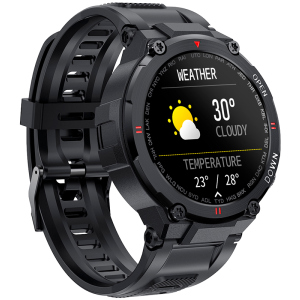 Смарт-годинник Gelius Pro G-WATCH GP-SW008 Bluetooth Call IPX7 Black (2099900873041) краща модель в Житомирі