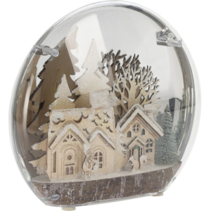 Декоративный светильник Christmas Decoration Дома 25x6x22 см (CAA130441_дома) в Житомире