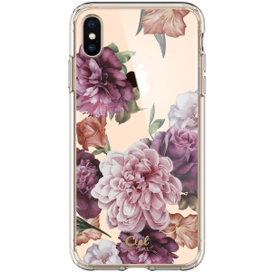 Панель Spigen Cyrill Cecile для iPhone Xs Max Rose Floral (065CS25258)