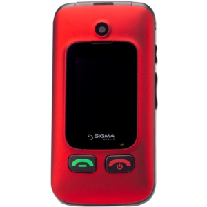 Мобильный телефон Sigma mobile Comfort 50 Shell Dual Sim Black/Red лучшая модель в Житомире