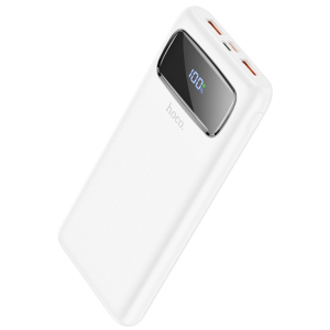 Павербанк PowerBank с быстрой зарядкой HOCO J81 10000mAh |2USB/1Type-C, 22.5W, 5A, QC/PD| Белый