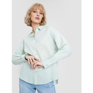 Рубашка O'STIN Casual DXECPQIFTB-41 XL Мятная (2990022588007) ТОП в Житомире