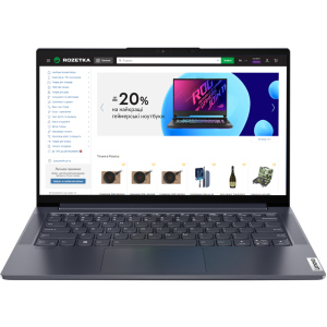 Ноутбук Lenovo Yoga Slim 7 14ITL05 (82A300KXRA) Slate Grey лучшая модель в Житомире