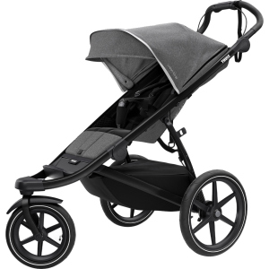 Детская коляска Thule Urban Glide 2 Black - Grey Melange (TH10101948) лучшая модель в Житомире