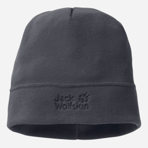 Шапка Jack Wolfskin Real Stuff Cap 1909851-6230 Темно-сіра (4060477995458) ТОП в Житомирі