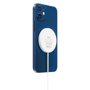 Зарядка Qi HOCO Original series magnetic wireless fast charger CW28 |15W| ТОП в Житомире