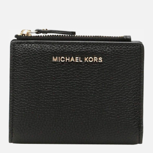 Кошелек женский кожаный Michael Kors Jet Set MD SNAP BILLFOLD 34F9GJ6F2L001 Черный (800070099697) надежный