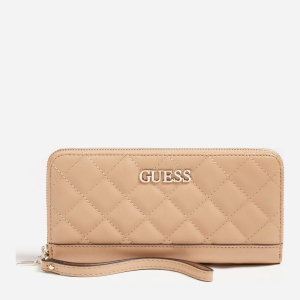 Жіночий гаманець Guess SWVG7970460-BEI Темно-бежевий (800070165624) ТОП в Житомирі