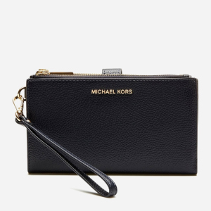 Жіночий гаманець шкіряний Michael Kors JET SET DBLZP WRISTLET 34F9GAFW4L001 Чорний (800070099690) краща модель в Житомирі