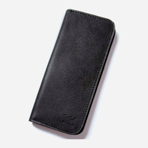 Женский кошелек кожаный The Wings Middle TW-Wallet-Middle-black-ksr Черный