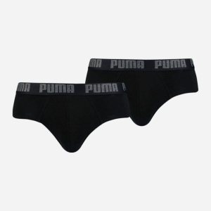 Труси-брифи Puma Basic Brief 2P 88910006 L 2 шт Black-Black (8718824239057) в Житомирі