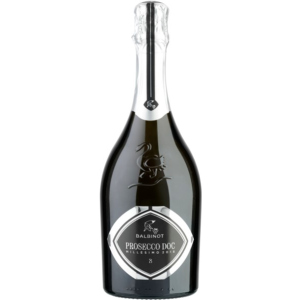 Вино игристое Le Manzane "Balbinot" Prosecco Doc Exclusive Brut белое, брют 0.75 л 11.5% (8033040890135) ТОП в Житомире