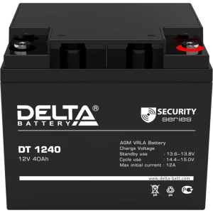 Аккумуляторная батарея Delta DT 1240 12V 40Ah AGM ТОП в Житомире