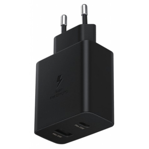 Зарядний пристрій Samsung 35W Wall Charger Duo Black (EP-TA220NBEGRU) надійний