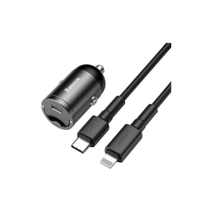 Зарядний пристрій Baseus Tiny Star Mini PPS 30W Type-C grey + cable Type-C to Lightni (TZVCHX-0G) краща модель в Житомирі