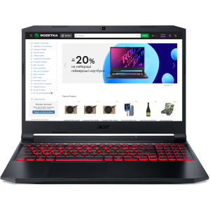 Ноутбук Acer Nitro 5 AN515-57-72NM (NH.QEWEU.004) Shale Black краща модель в Житомирі