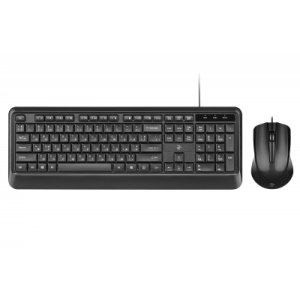 Комплект (Клавіатура Миша) 2E MK404 USB Black (2E-MK404UB) ТОП в Житомирі