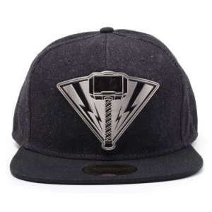 Кепка Difuzed Thor Ragnarok - Thor Metal Badge Denim Snapback