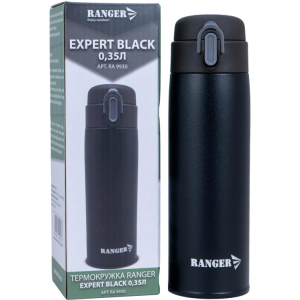 Термокухоль Ranger Expert 350 мл Black (RA 9930) ТОП в Житомирі