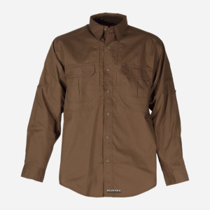 Сорочка тактична 5.11 Tactical Taclite Pro Long Sleeve Shirt 72175 XL Battle Brown (2000980353798) в Житомирі